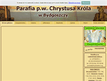 Tablet Screenshot of chrystuskrol.org